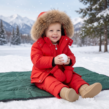 Little Manta Baby Puffer Jacket Set