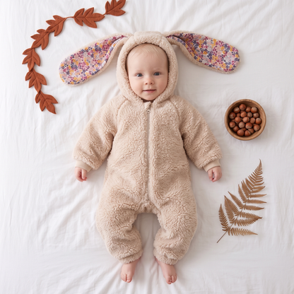 Manta Plush Bunny Romper