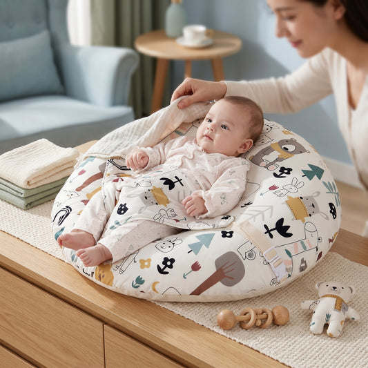 Anti-Reflux Slope Nursing Pillow Printed