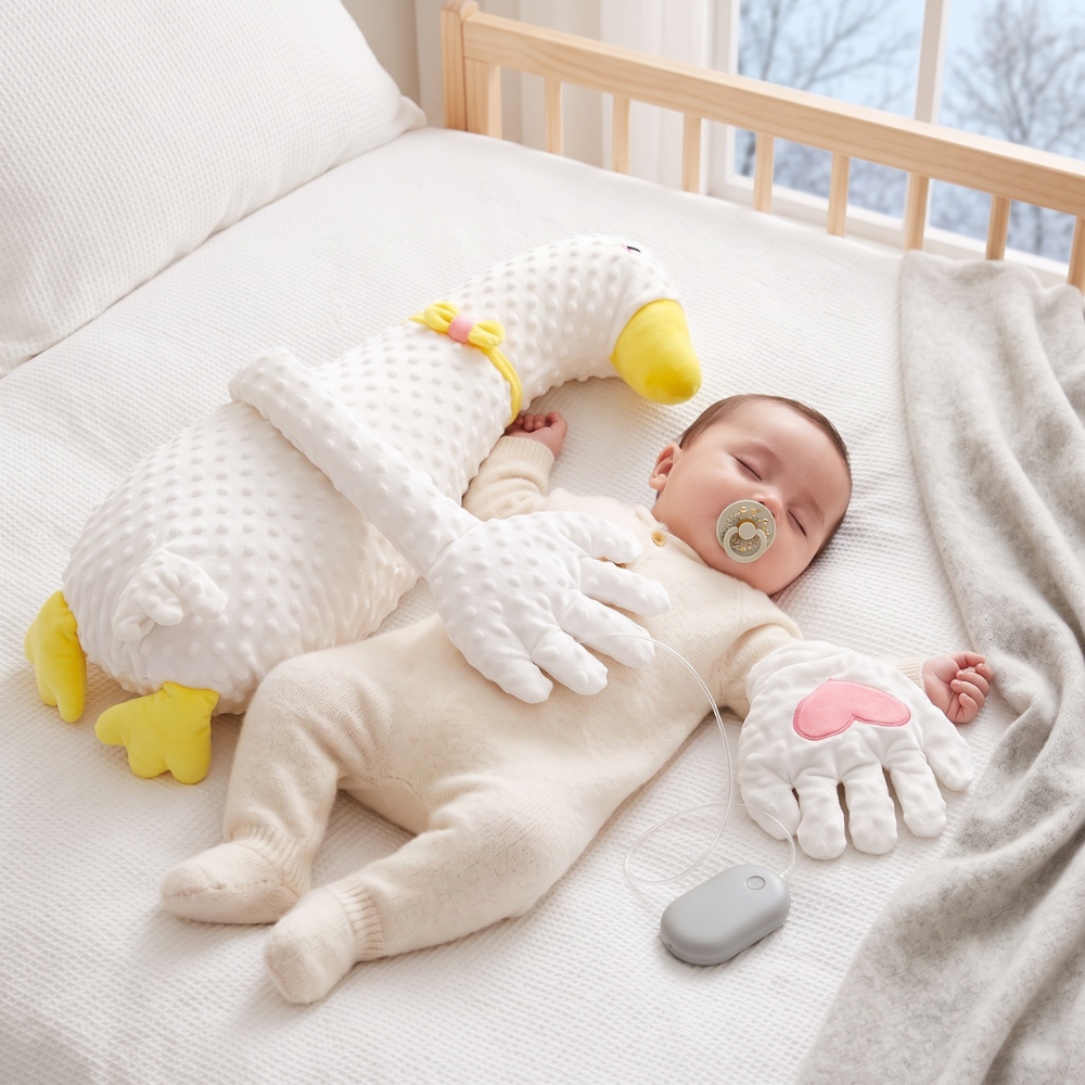 Little Manta Duck Plush Soothing Toy