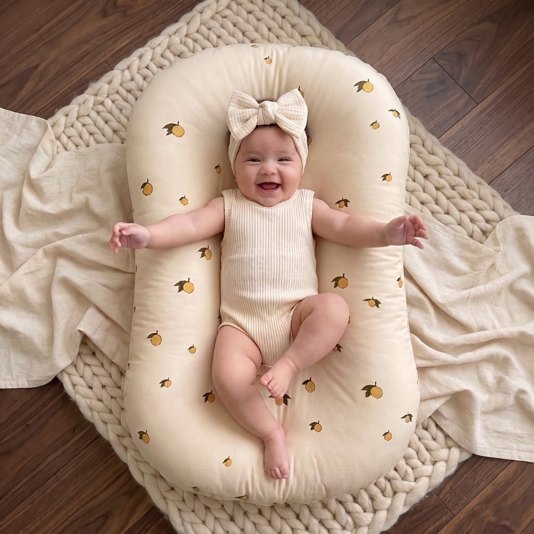 Little Manta Ultra-Soft Infant Lounger Bed