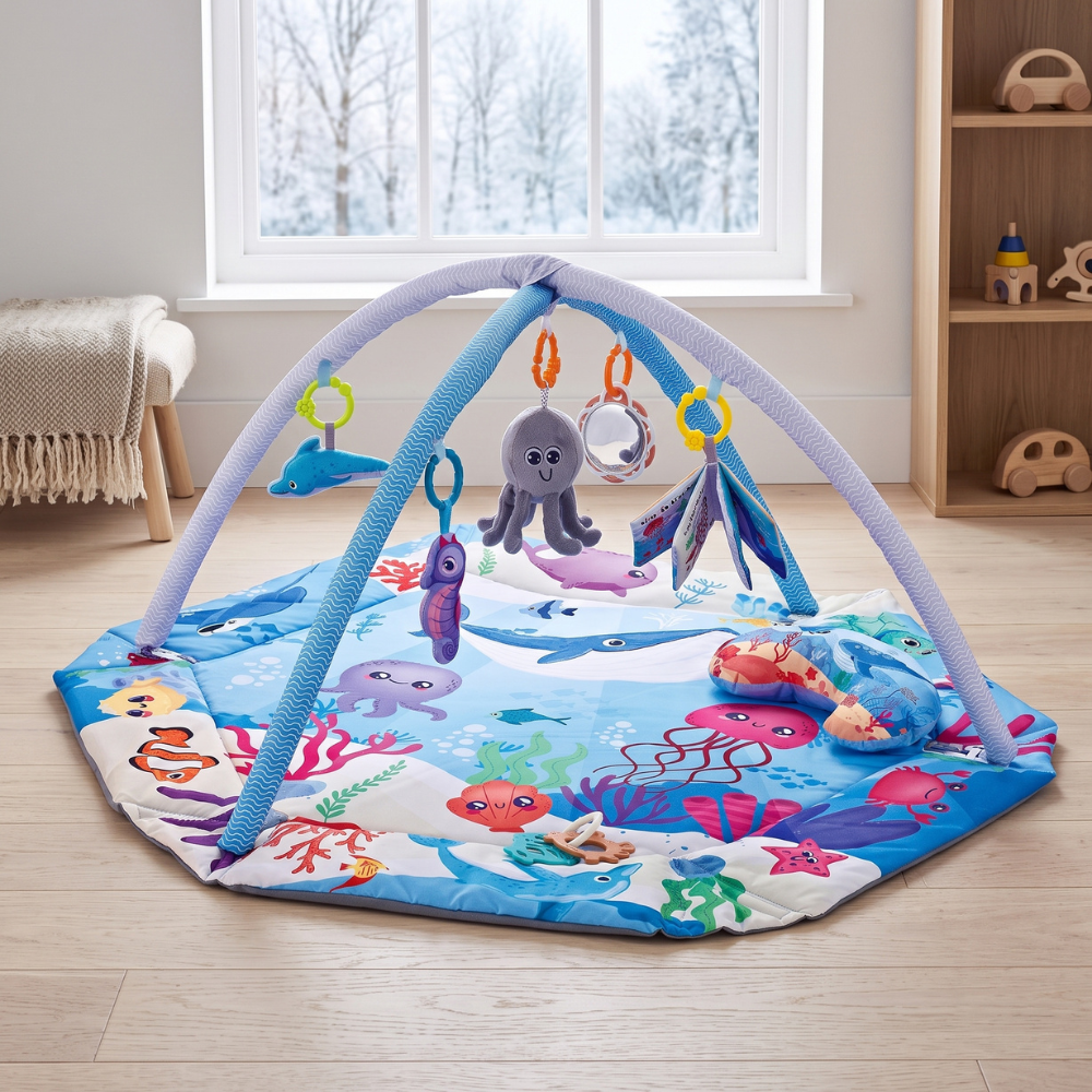 Little Manta Sensory Baby Play Gym