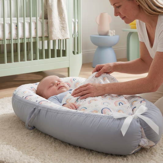 Little Manta Breathable Baby Lounger