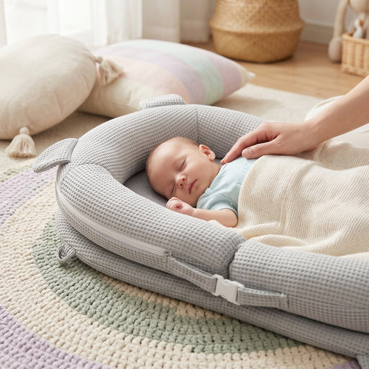 Little Manta Foldable Baby Slope Crib