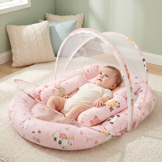 Little Manta Mosquito Net Portable Baby Crib