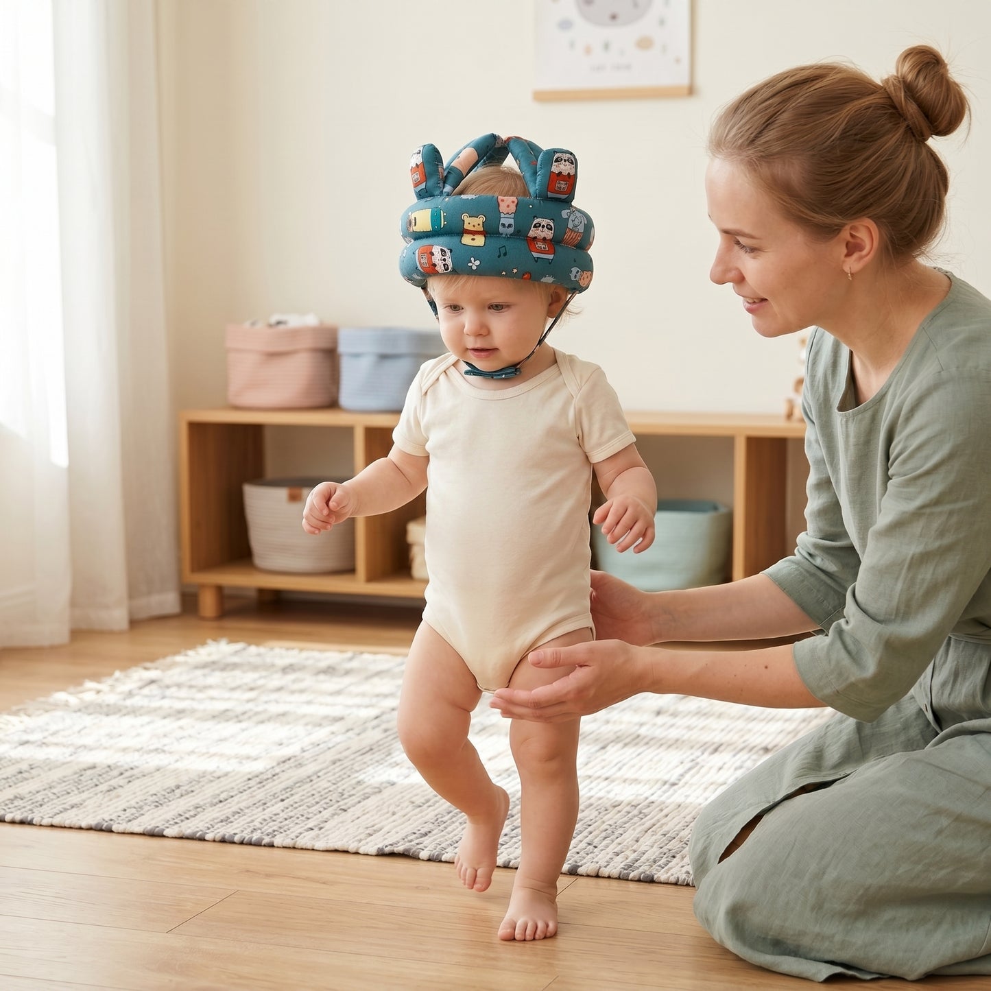 Little Manta Baby Head Protection Pad