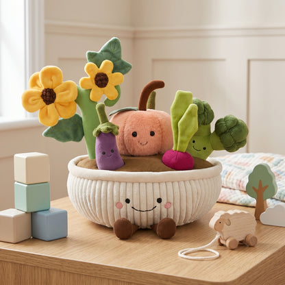 Little Manta Garden Pull Out Plush Toy