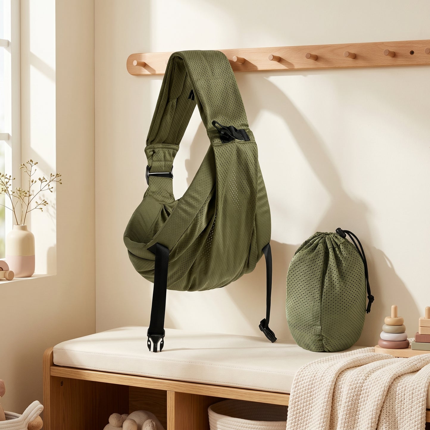 Little Manta Portable Baby Waist Stool Swaddle