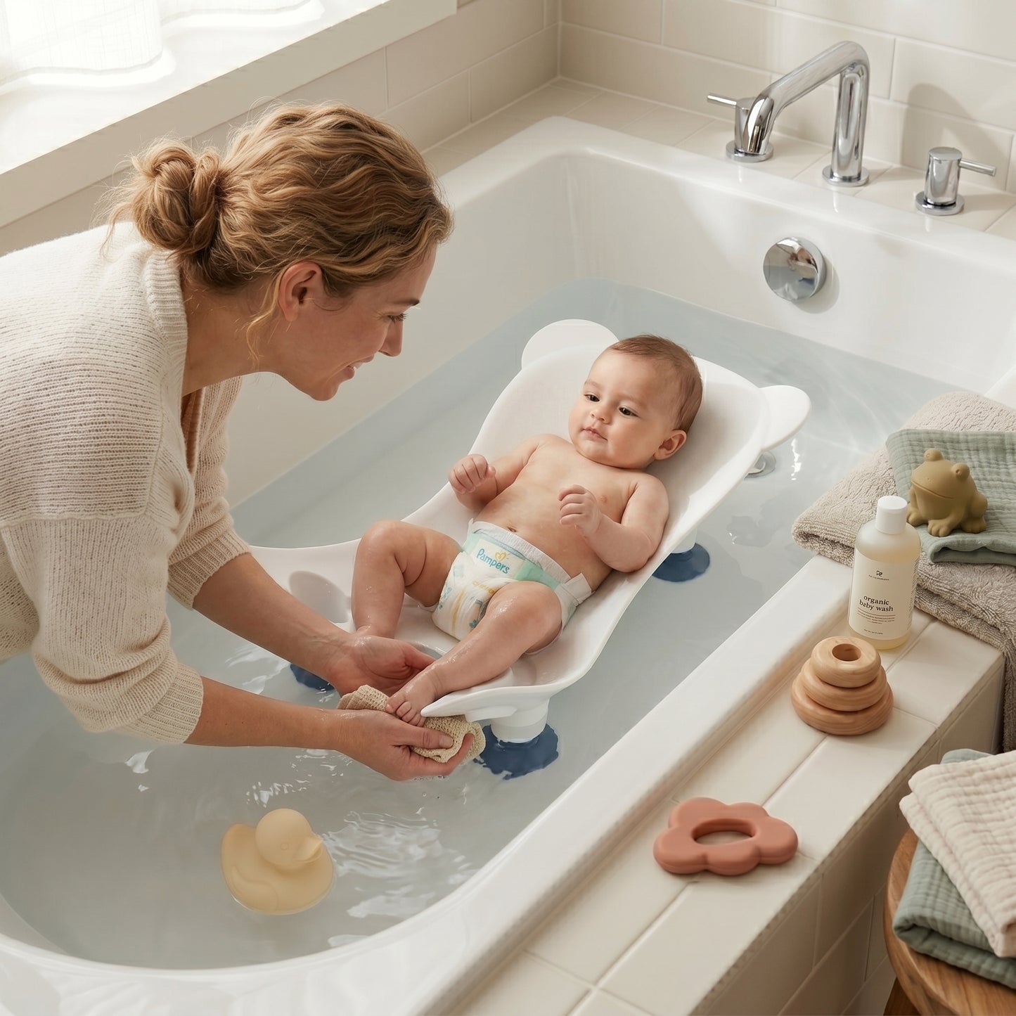 Little Manta Baby Bum Wash Basin