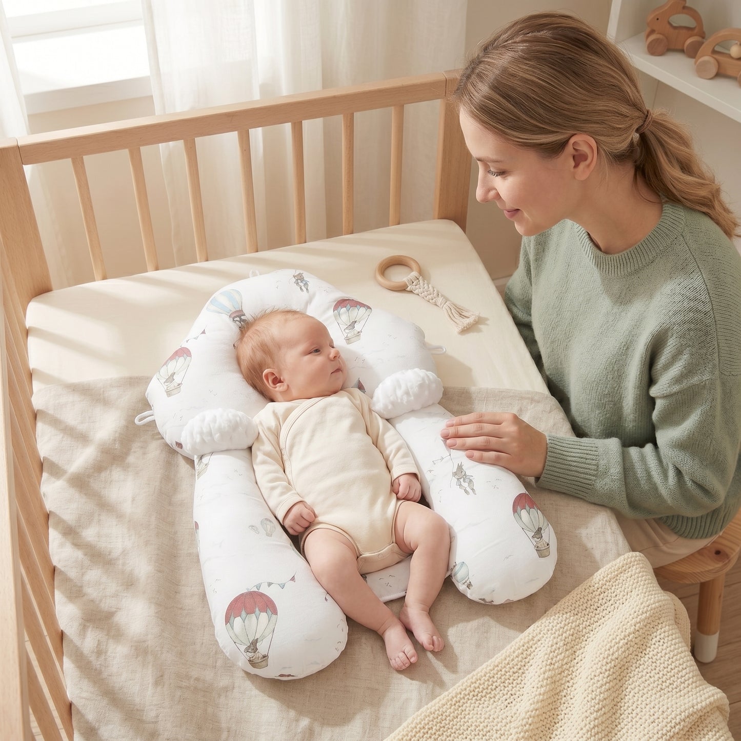 Little Manta Newborn Shaping Pillow