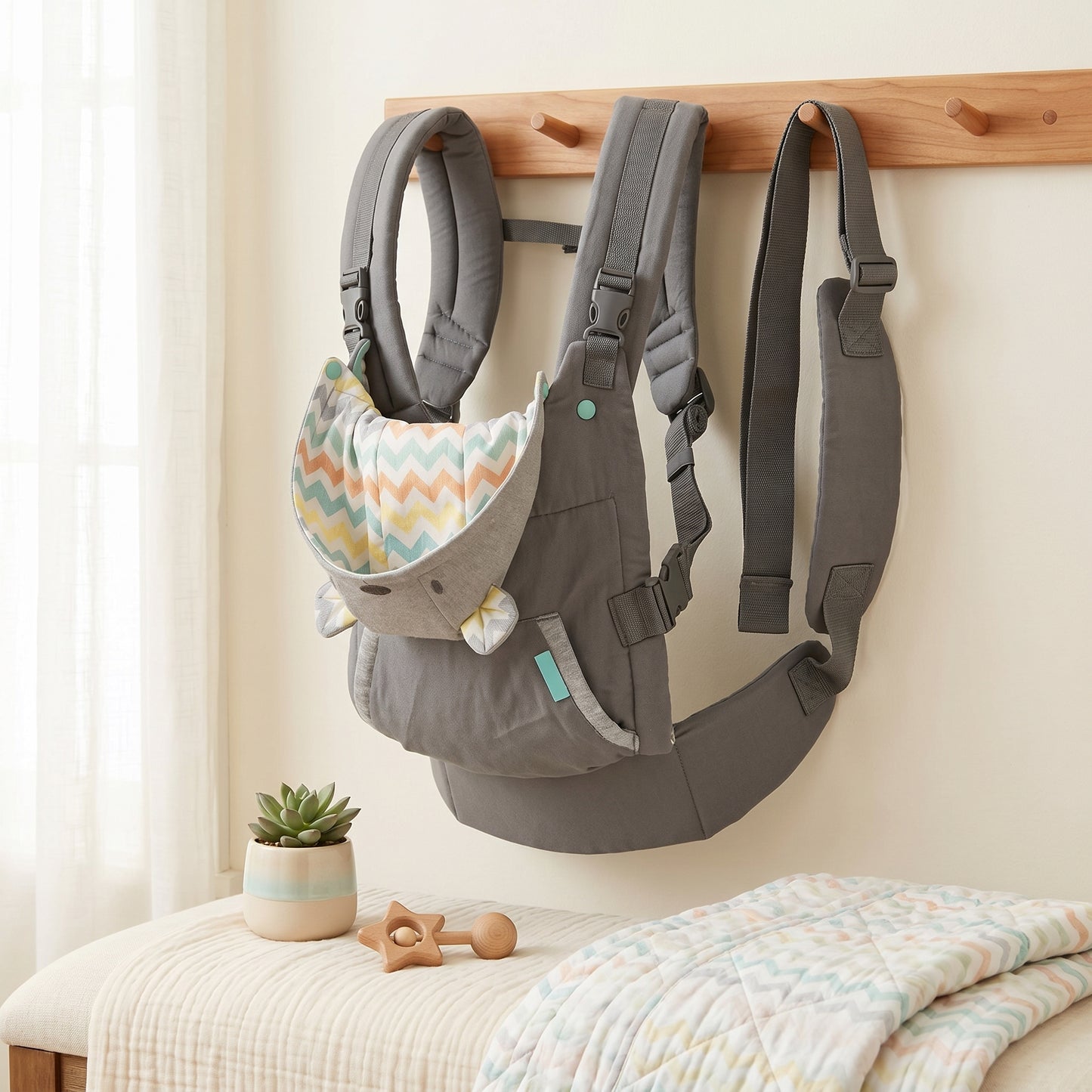 Little Manta Ergonomic Front Back Carrier