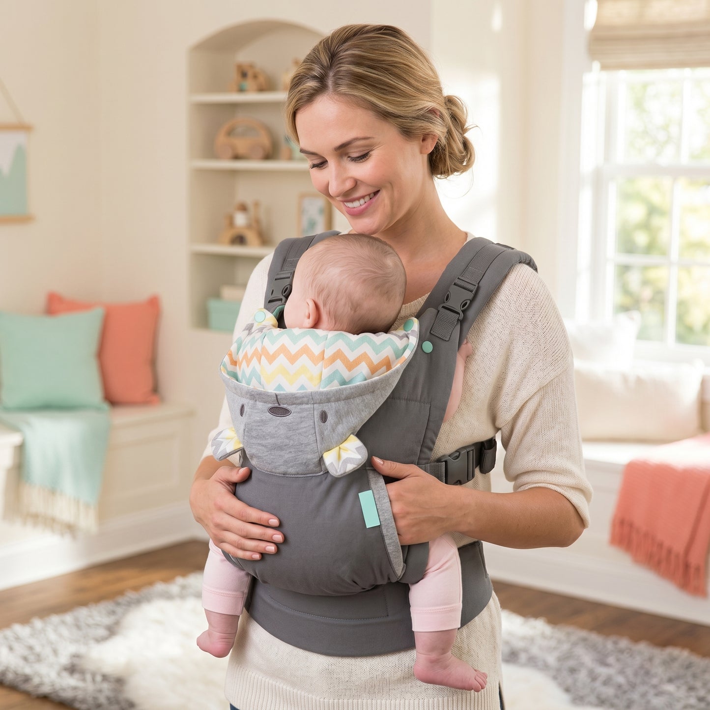 Little Manta Ergonomic Front Back Carrier