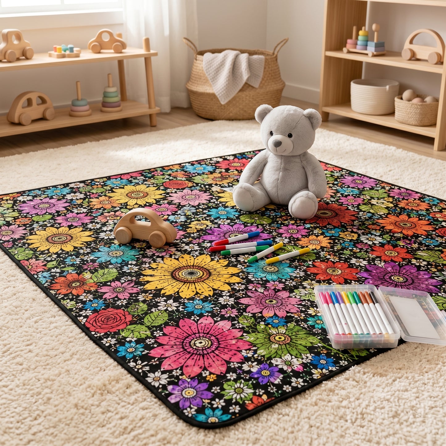 Little Manta DIY Coloring Blanket