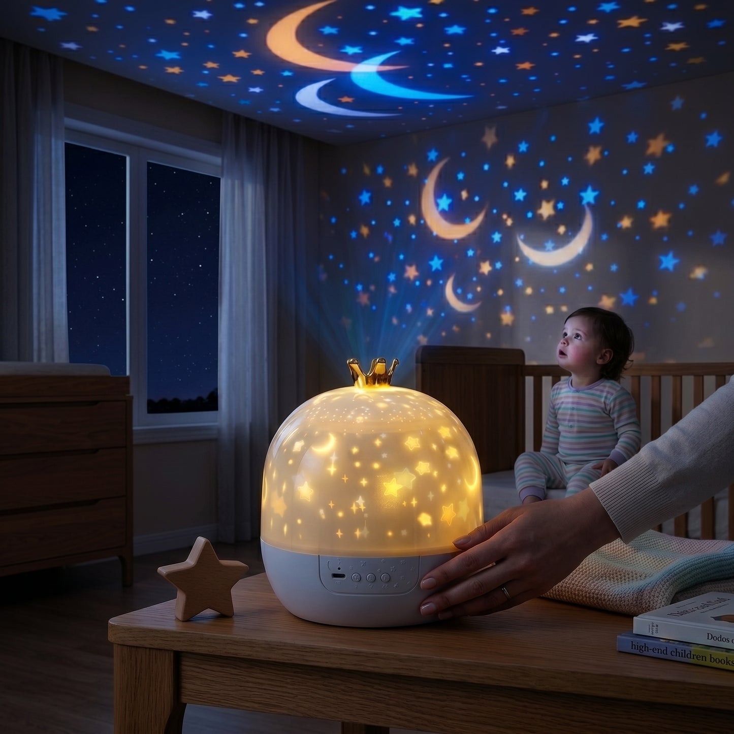 Little Manta Kids Star Projector