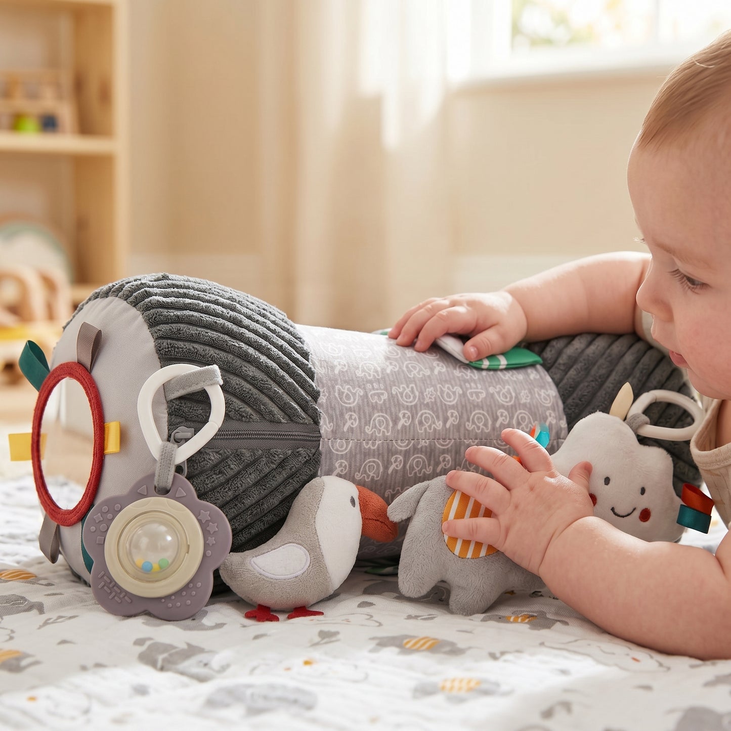 Little Manta Inflatable Tummy Pillow