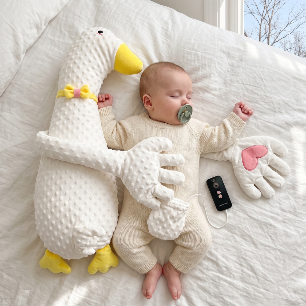 Little Manta Duck Plush Soothing Toy