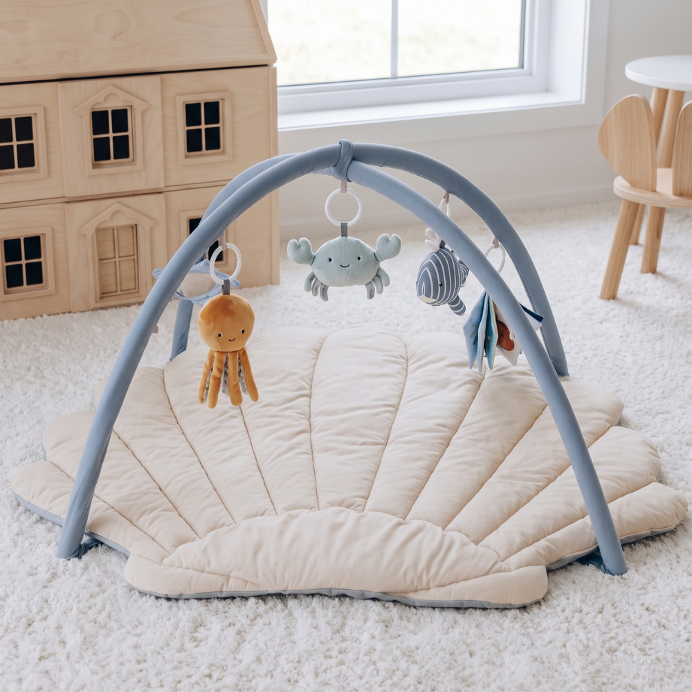 Little Manta Shell Baby Play Gym