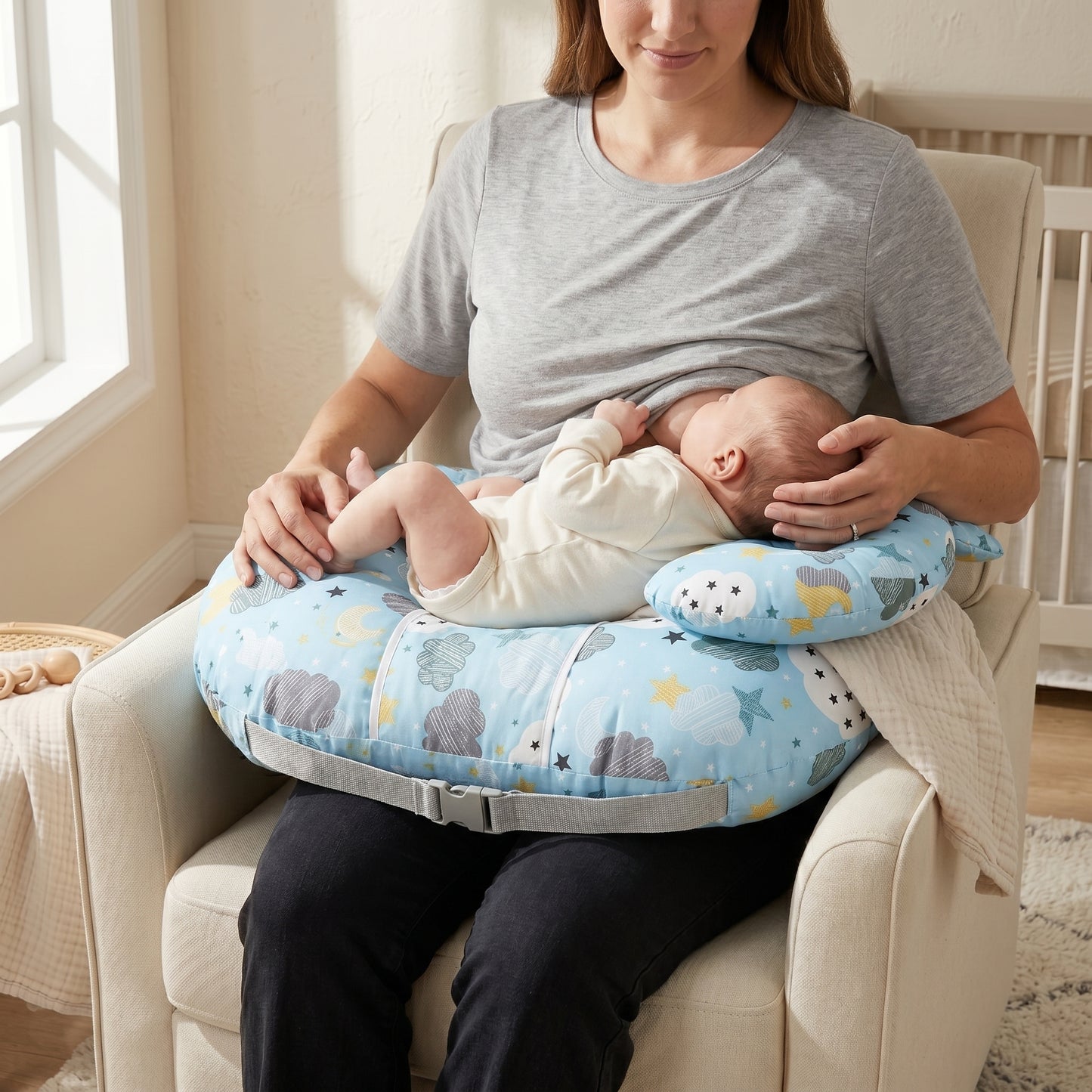 Little Manta Nursing Pillow Set