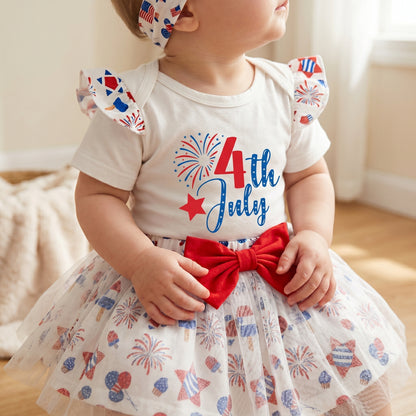 Little Manta Judy 4th of July Set