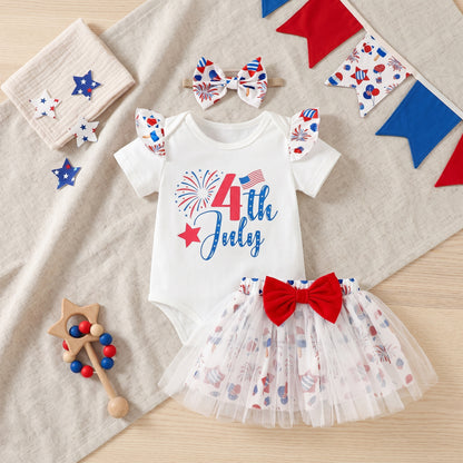 Little Manta Judy 4th of July Set