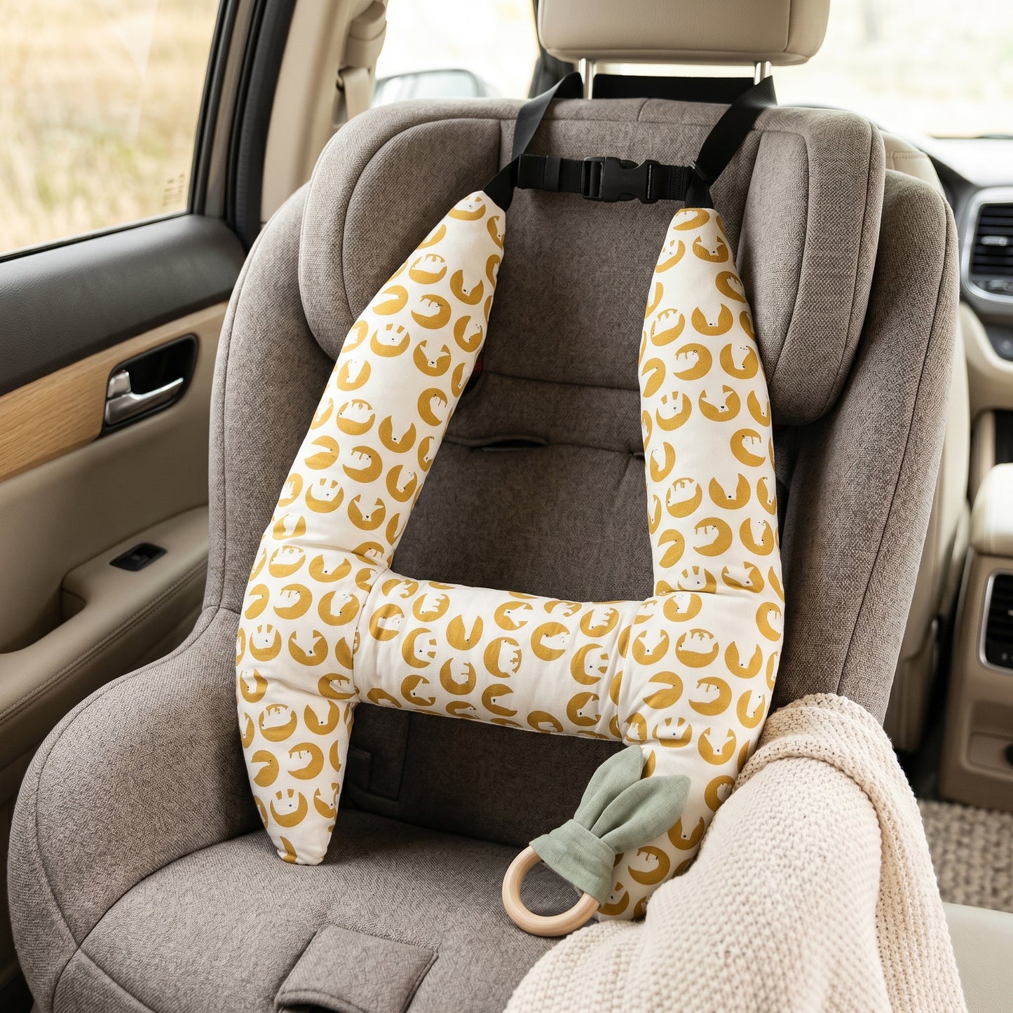 Little Manta Kids Car Neck Pillow