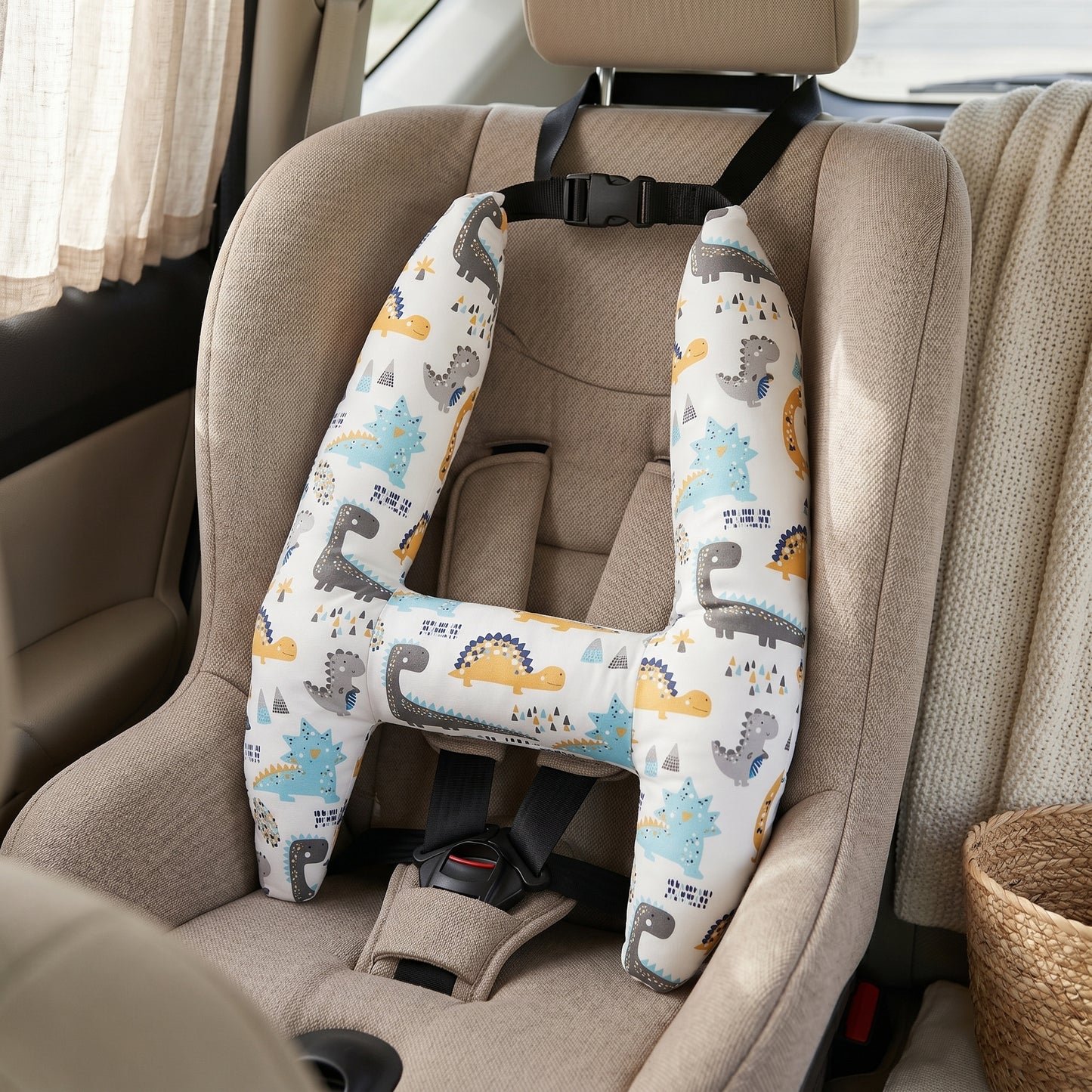 Little Manta Kids Car Neck Pillow