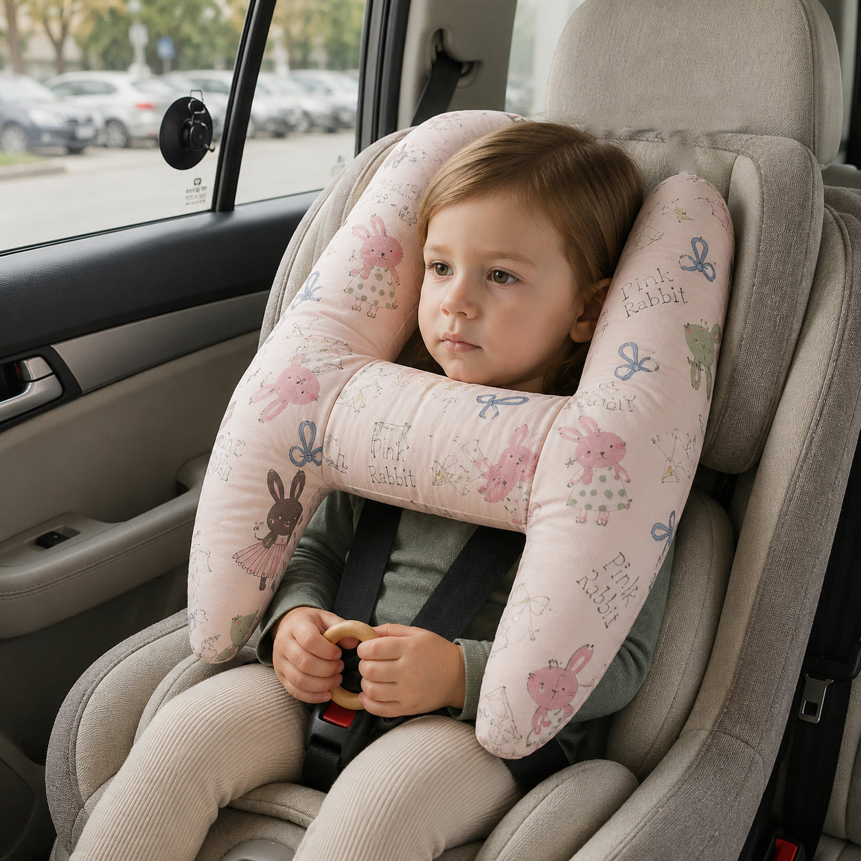 Little Manta Kids Car Neck Pillow