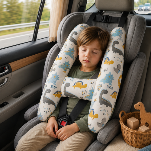 Little Manta Kids Car Neck Pillow
