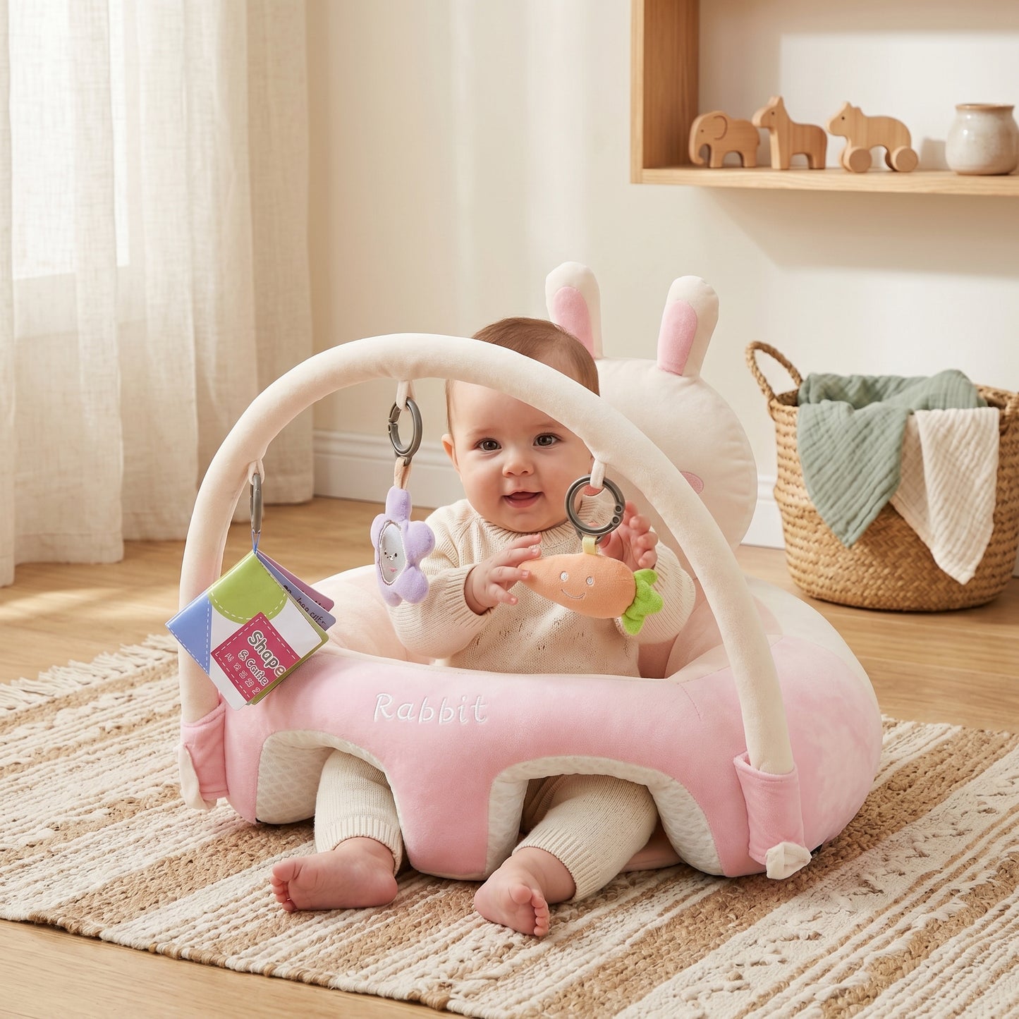 Little Manta Rabbit Baby Sitting Chair