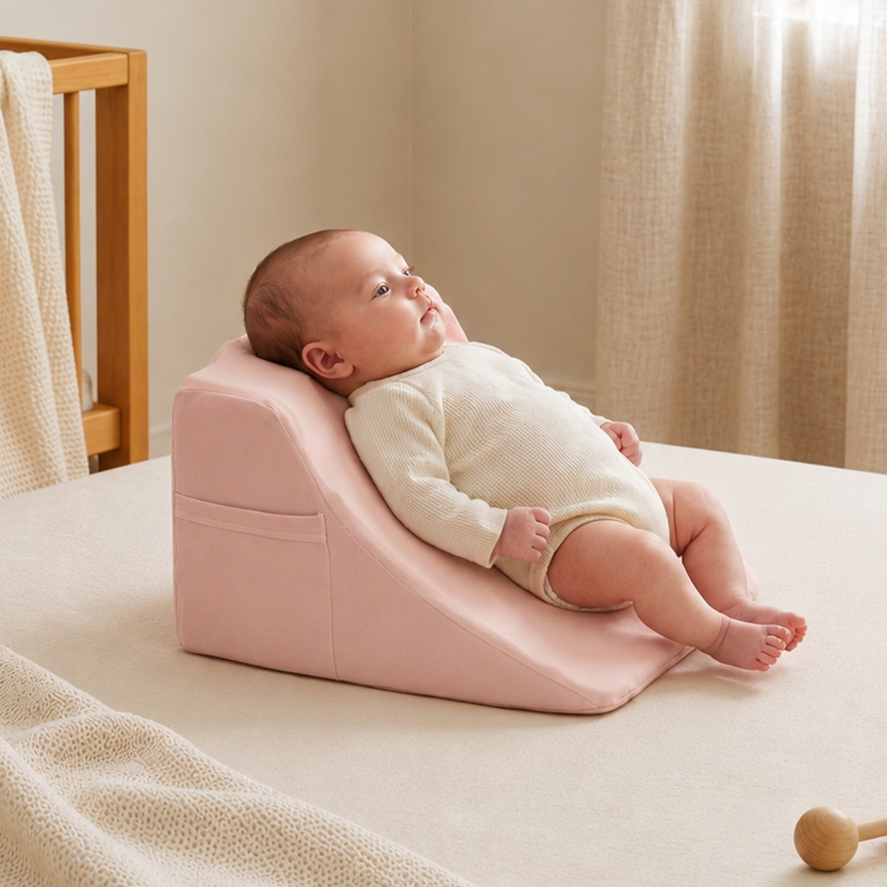 Little Manta Baby Wedge Cushion