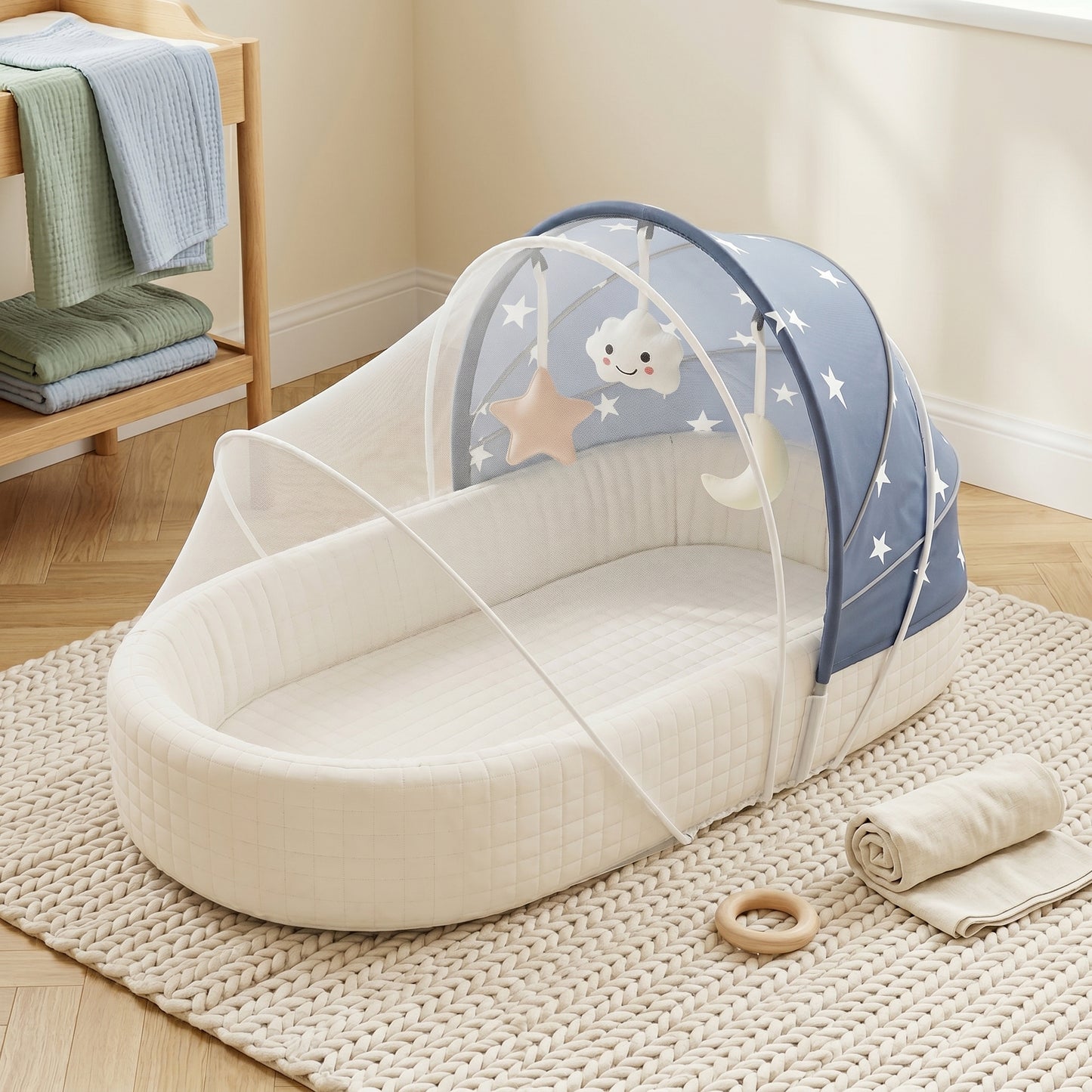 Little Manta Portable Baby Crib
