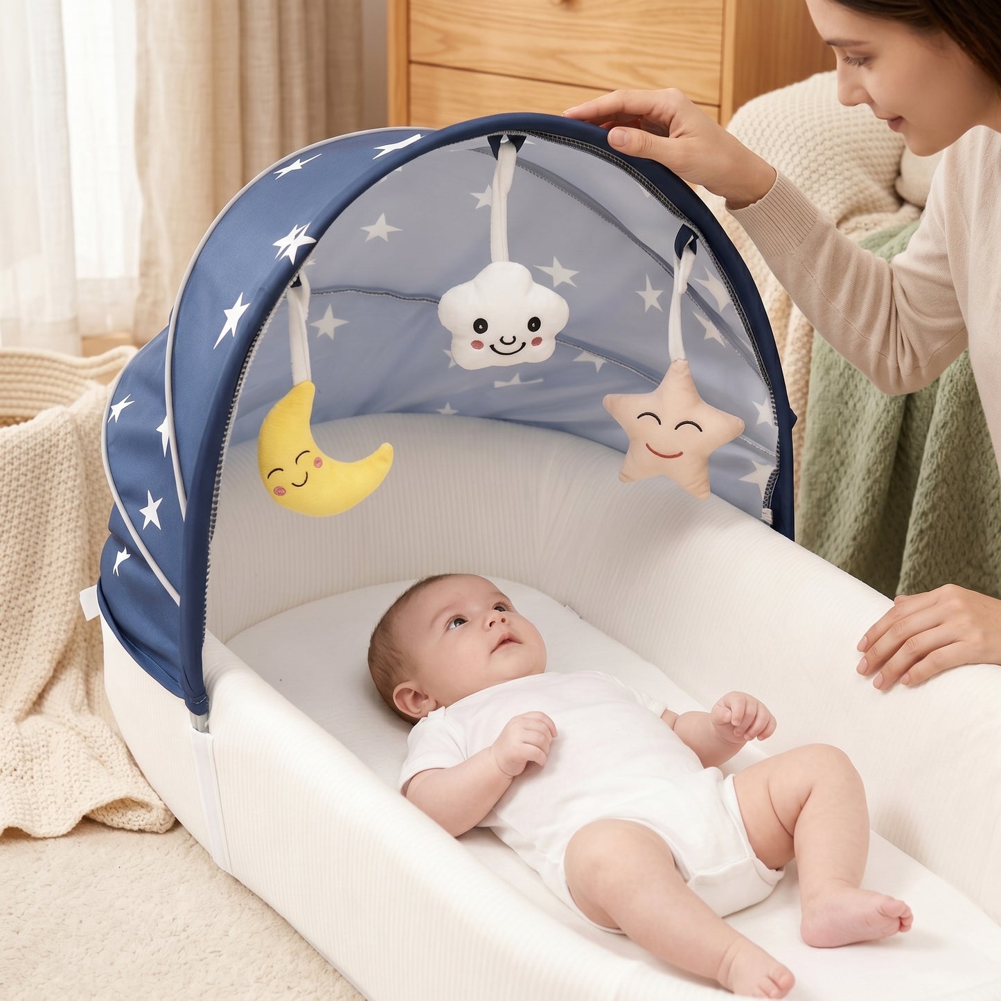 Little Manta Portable Baby Crib