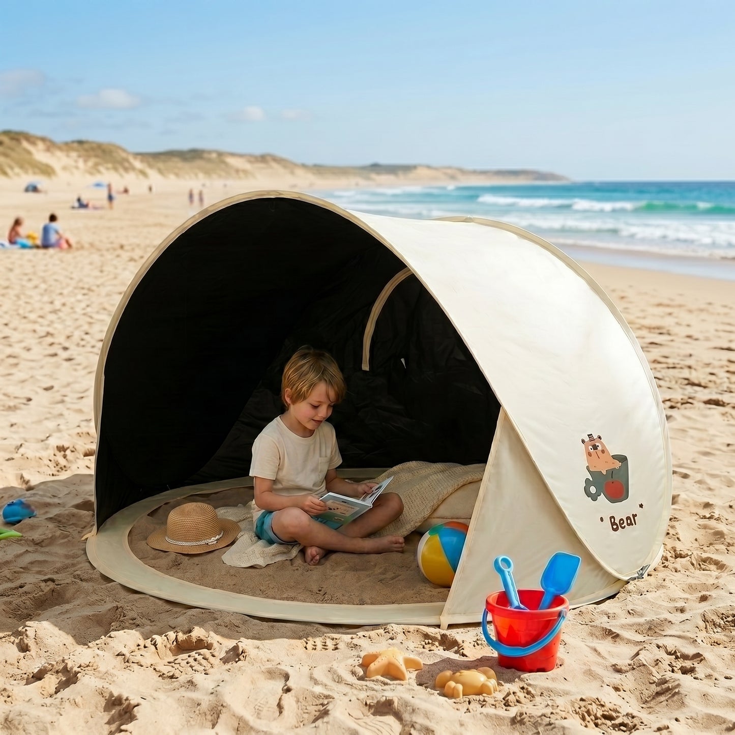 Little Manta Sunny Kids Beach Tent