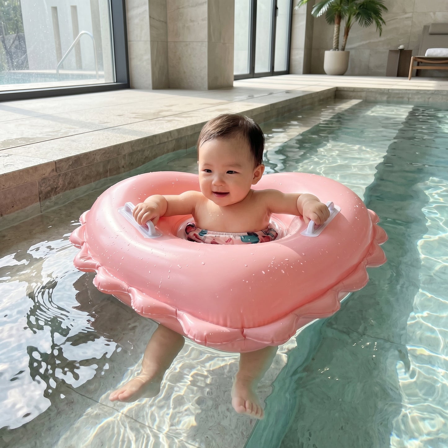 Little Manta Sweetheart Baby Swim Ring