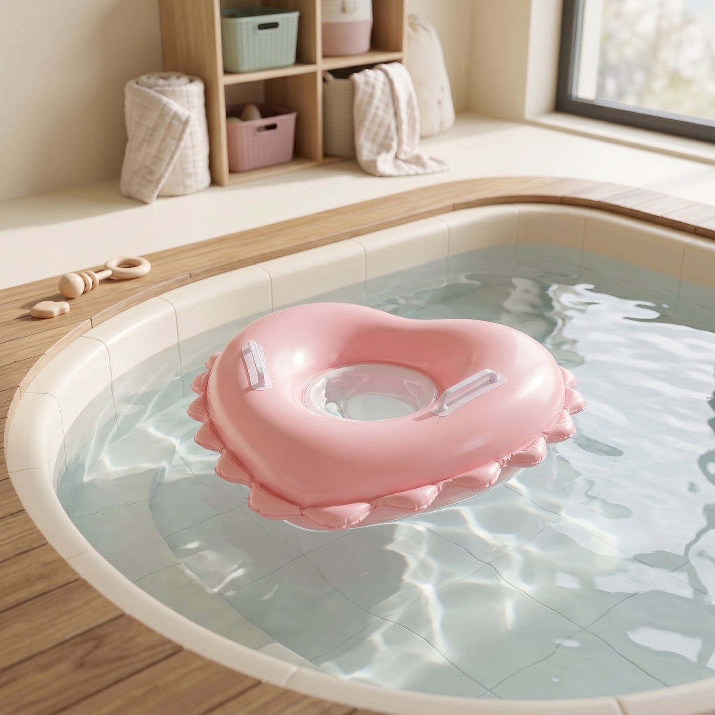 Little Manta Sweetheart Baby Swim Ring
