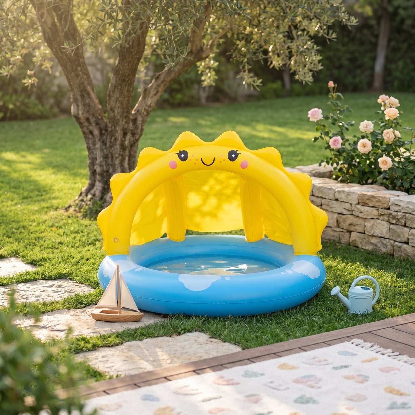 Little Manta Splash Kids Paddling Pool