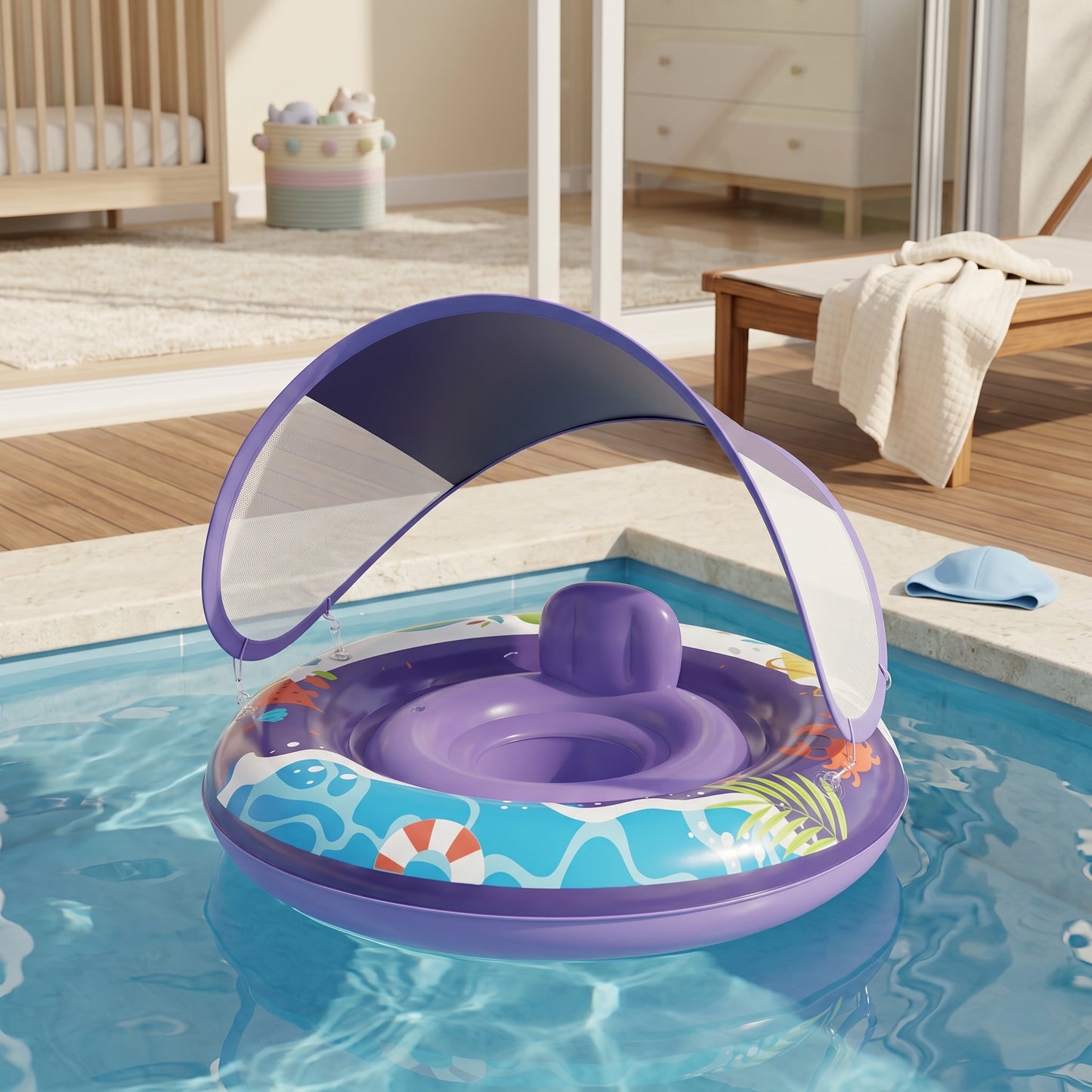 Little Manta Voyage Baby Float Seat