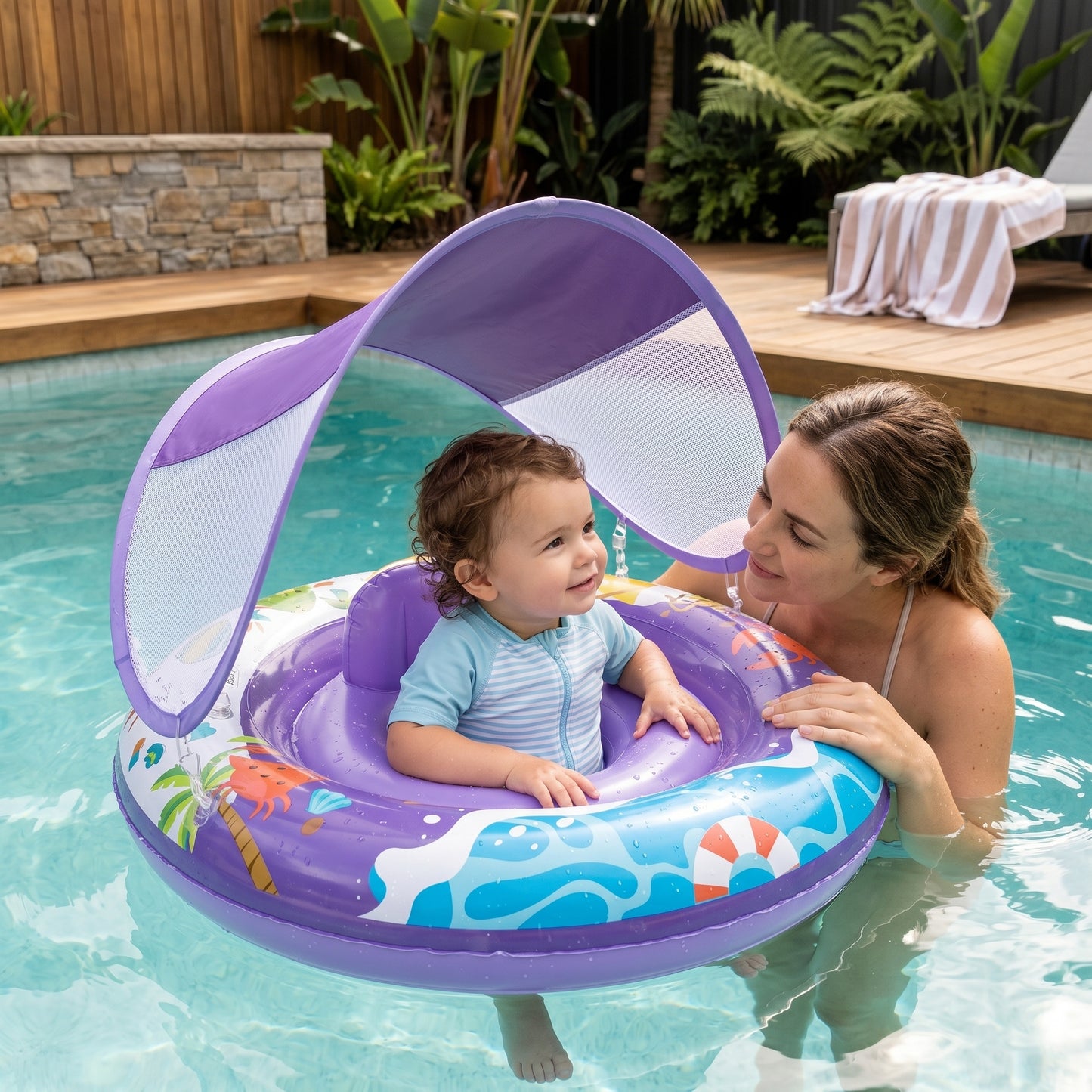 Little Manta Voyage Baby Float Seat