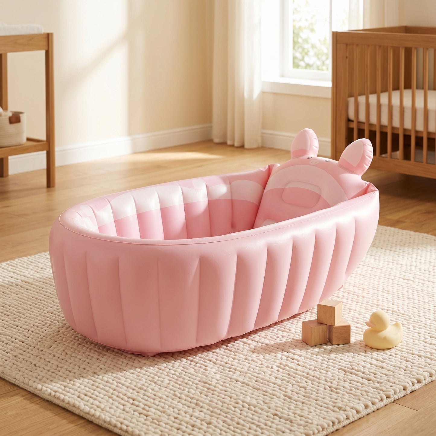 Little Manta Bubble Baby Bathtub