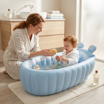 Little Manta Bubble Baby Bathtub