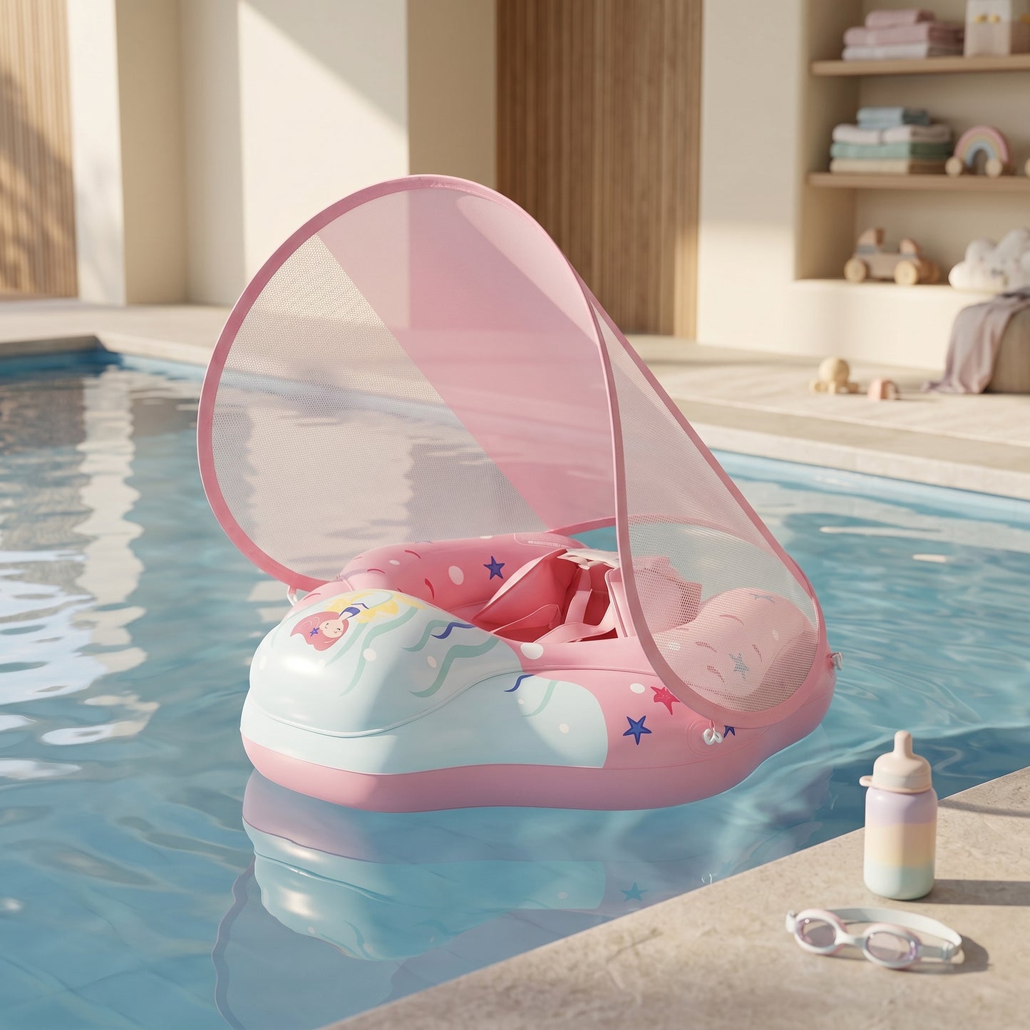 Little Manta Shade Baby Pool Float
