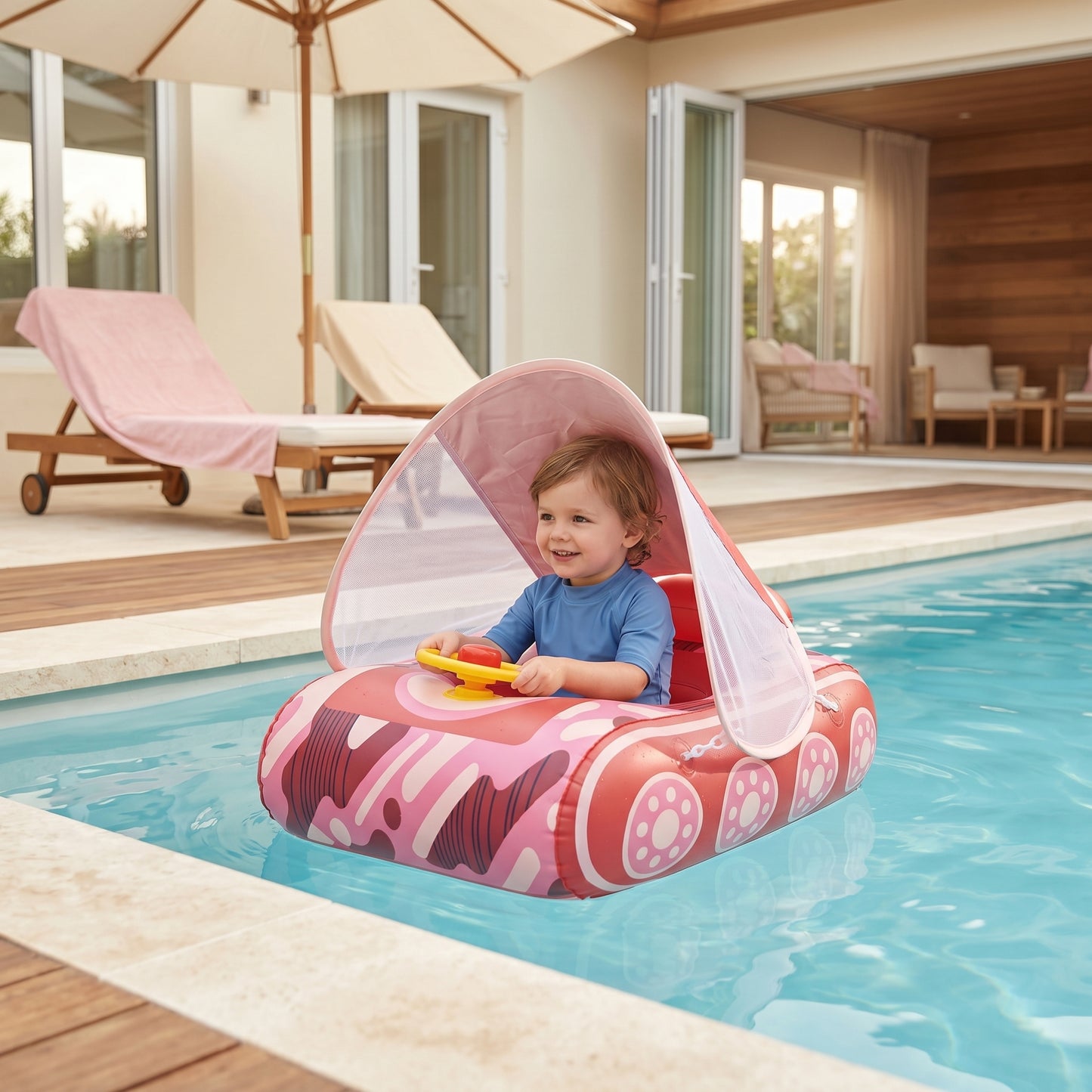Little Manta Explorer Baby Float Ring
