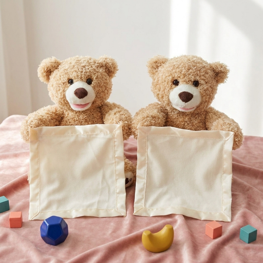 Hide and Seek Interactive Plush Bear Toy