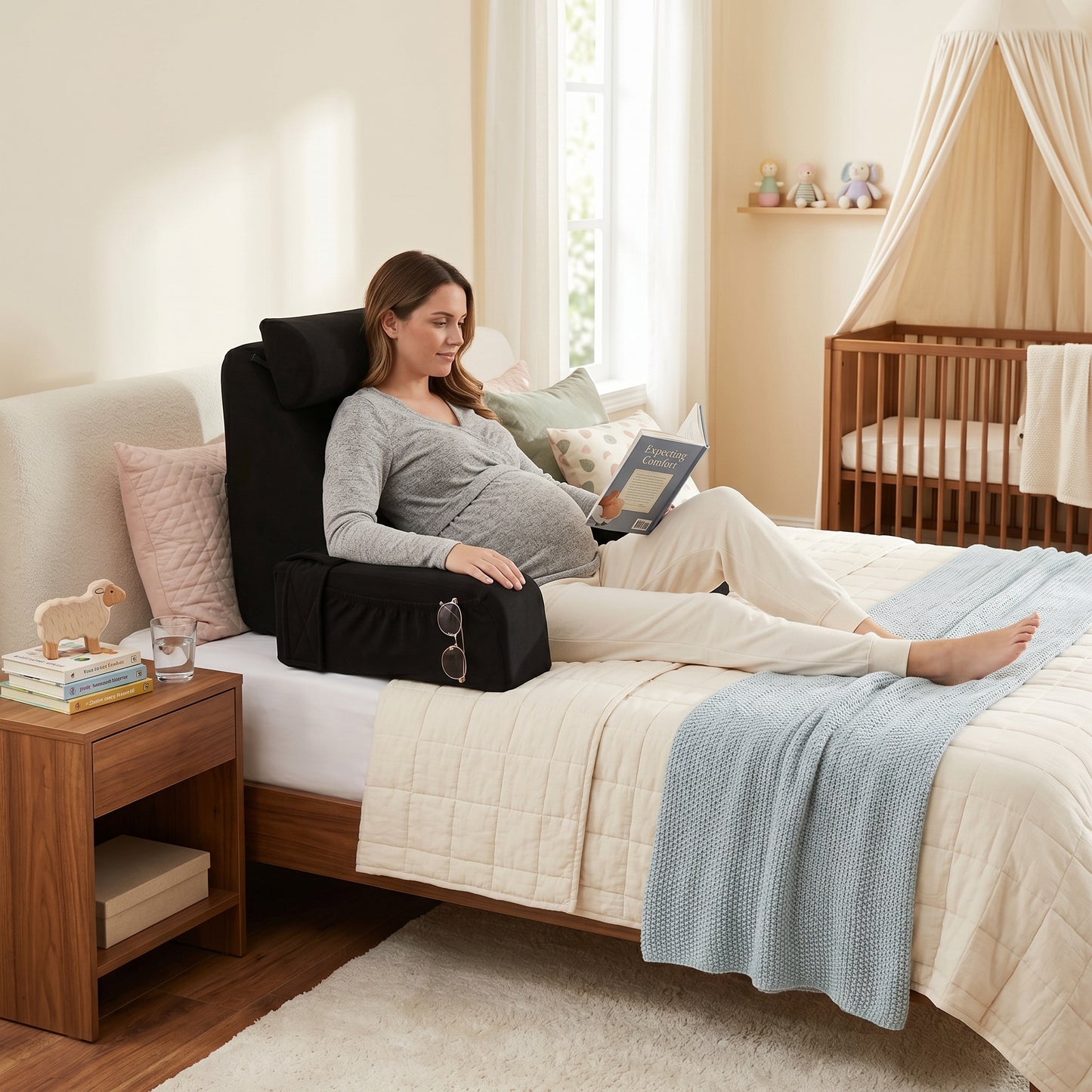 Little Manta Haven Bed Rest Pillow