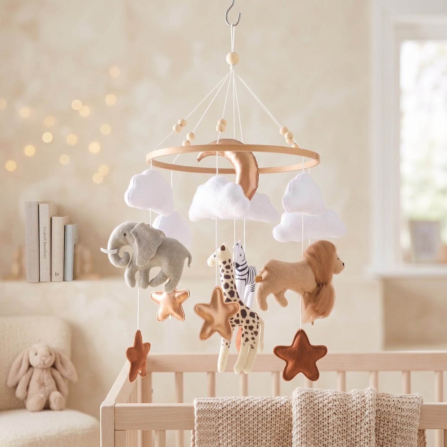Little Manta Forest Baby Crib Mobile