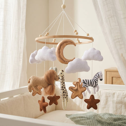 Little Manta Forest Baby Crib Mobile