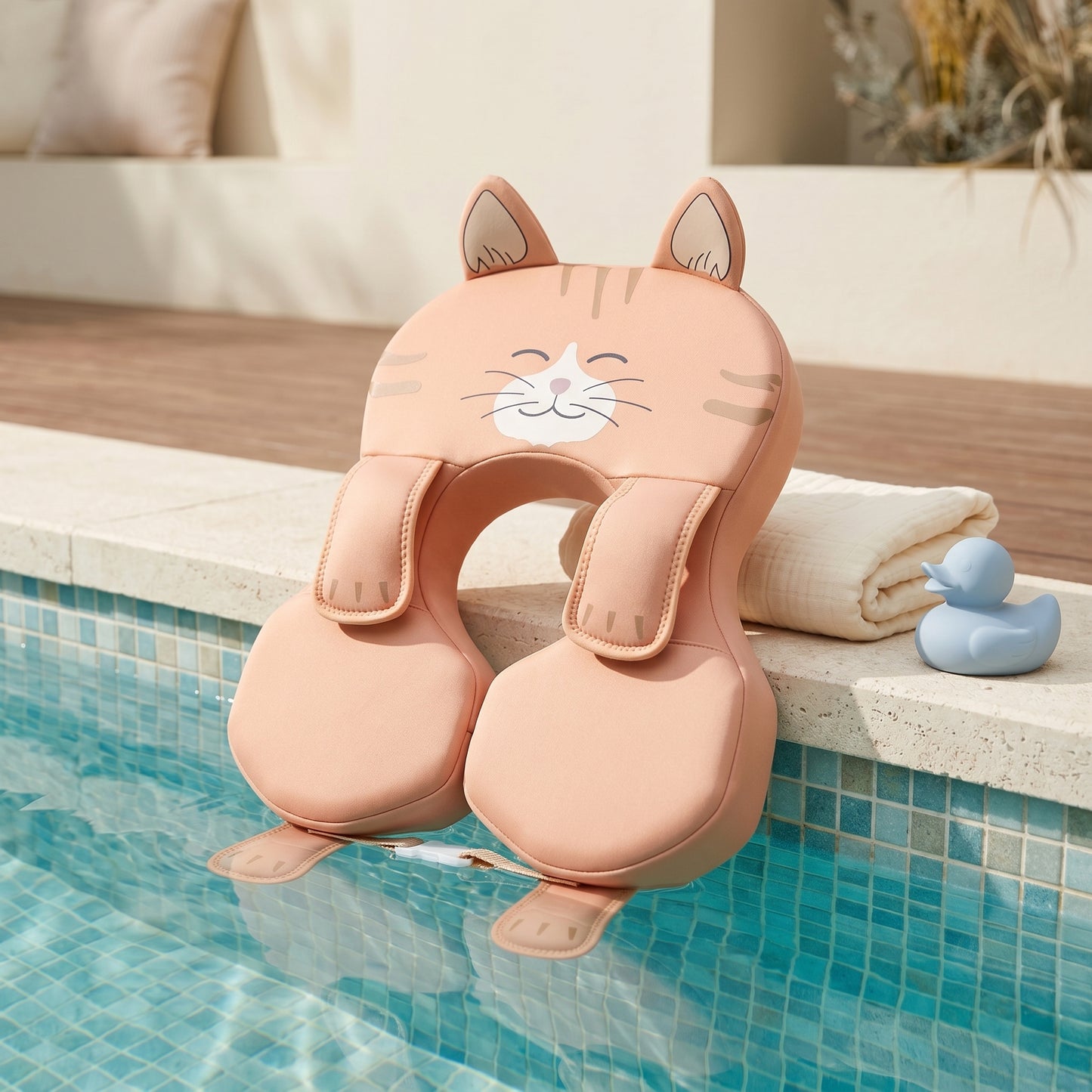 Little Manta Lagoon Baby Swim Ring