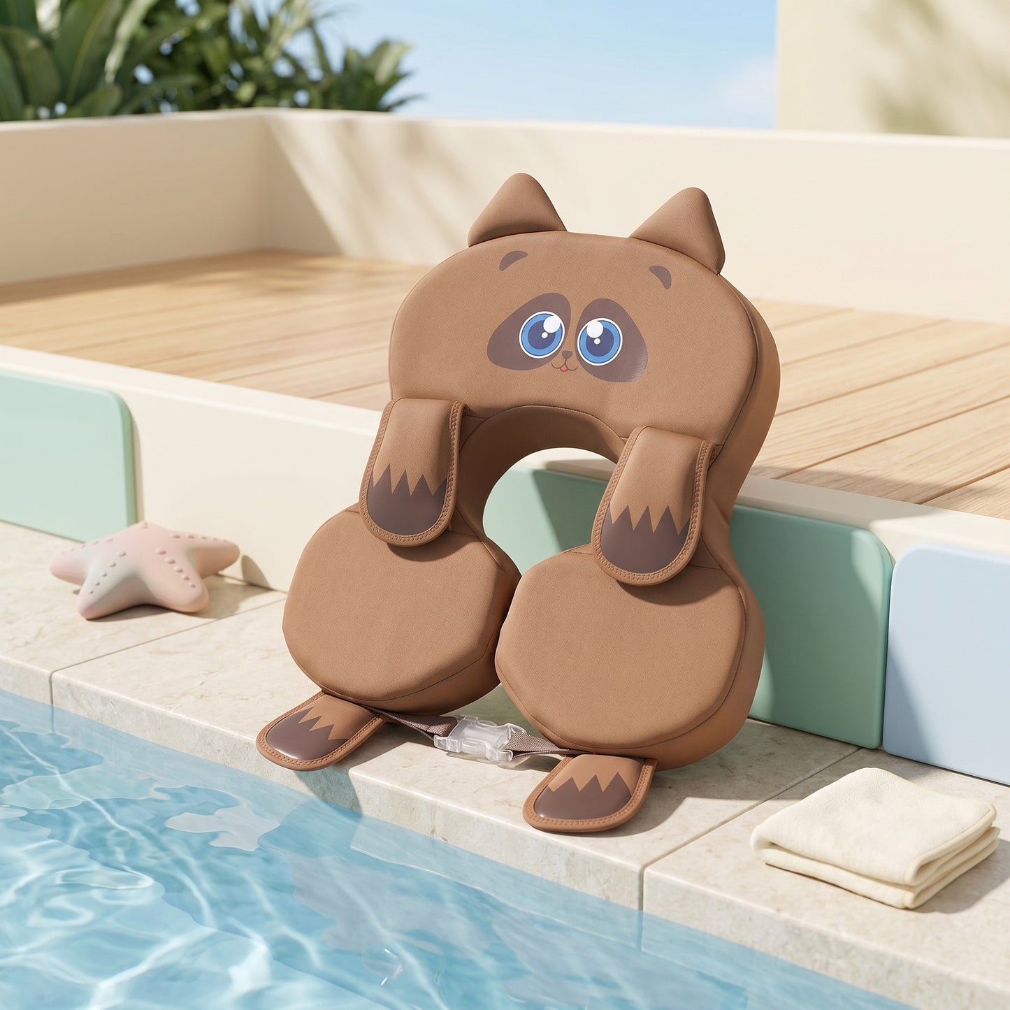 Little Manta Lagoon Baby Swim Ring