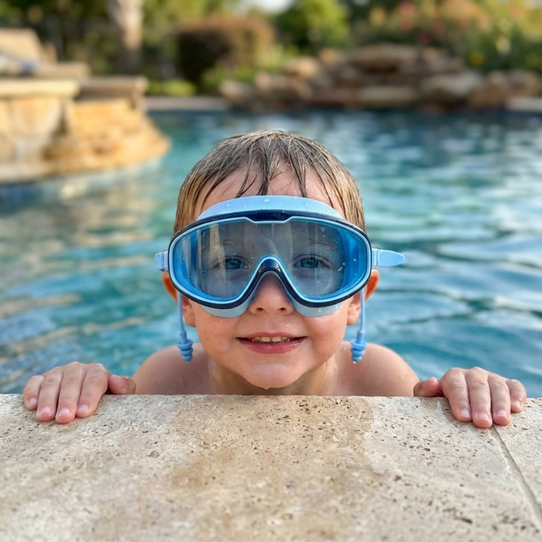 Kids Anti-Fog Swimming Goggles UV Protection