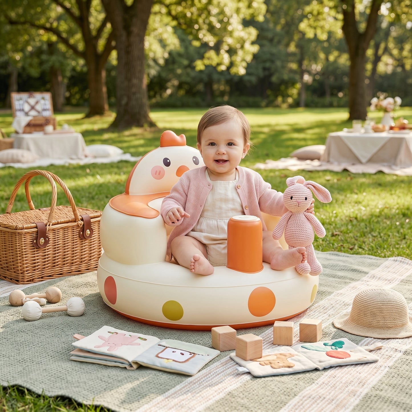 Little Manta Sprout Baby Inflatable Seat